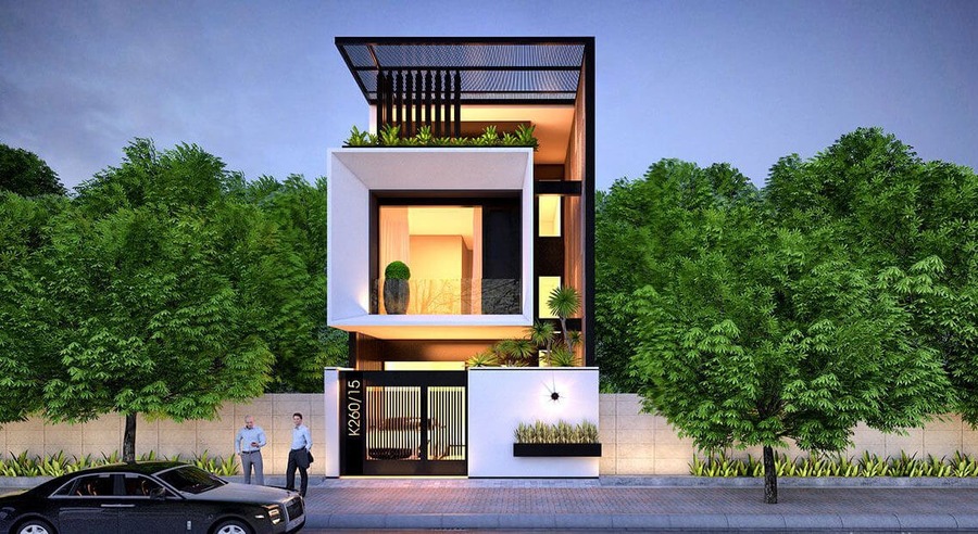 Nguyên tắc phối màu sơn mặt tiền nhà đẹp phổ biến